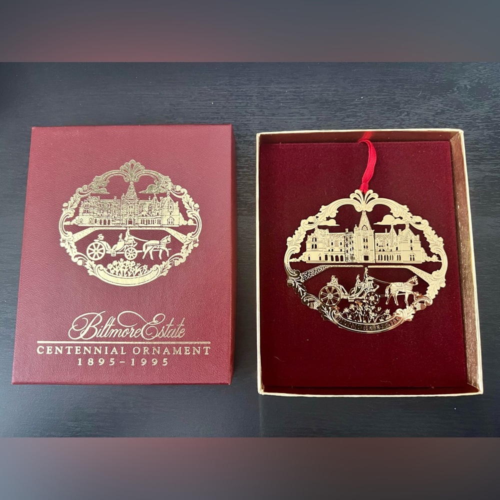 Biltmore Estate Centennial Ornament- 1895-1995